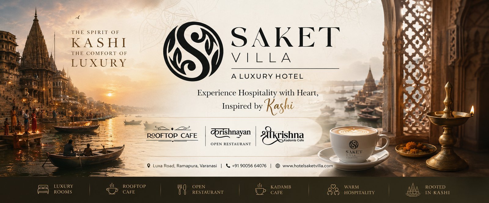 Saket Villa — brand campaign